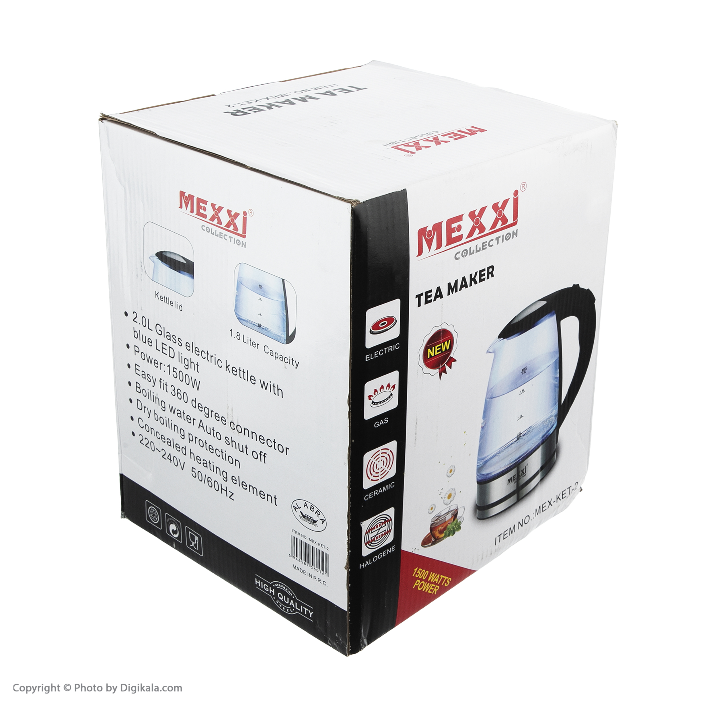 کتری برقی مکسی مدل MEX-KET-2