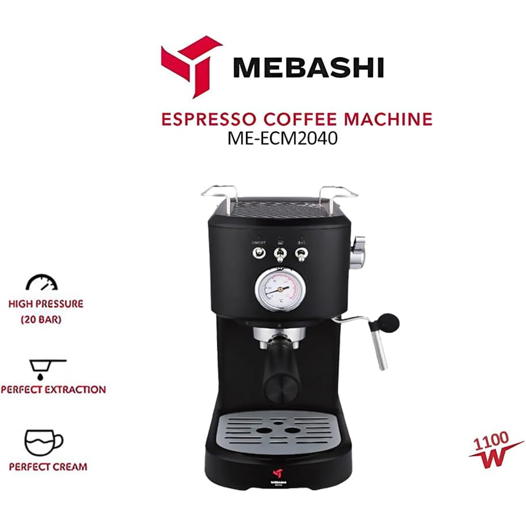 اسپرسو ساز مباشی مدل ME-ECM2040