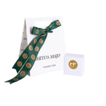 انگشتر طلا 18 عیار زنانه گالری شیدا مجد مدل صدف و ستاره دریایی سایز 55