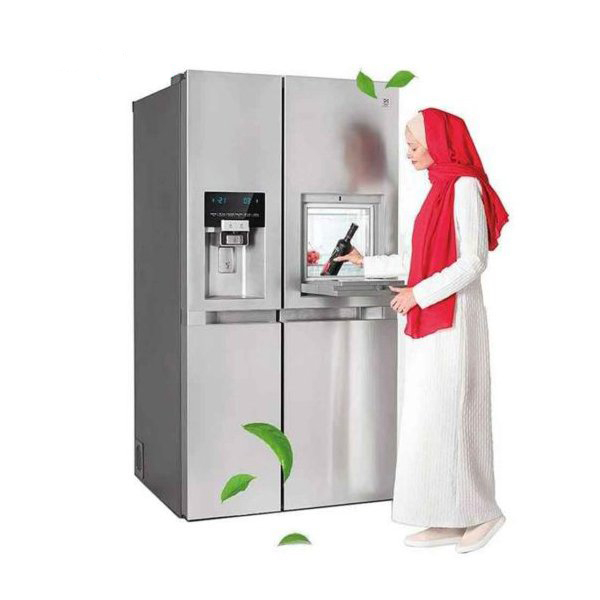 یخچال و فریزر ساید بای ساید 32 فوت دوو مدل DS-3325SS