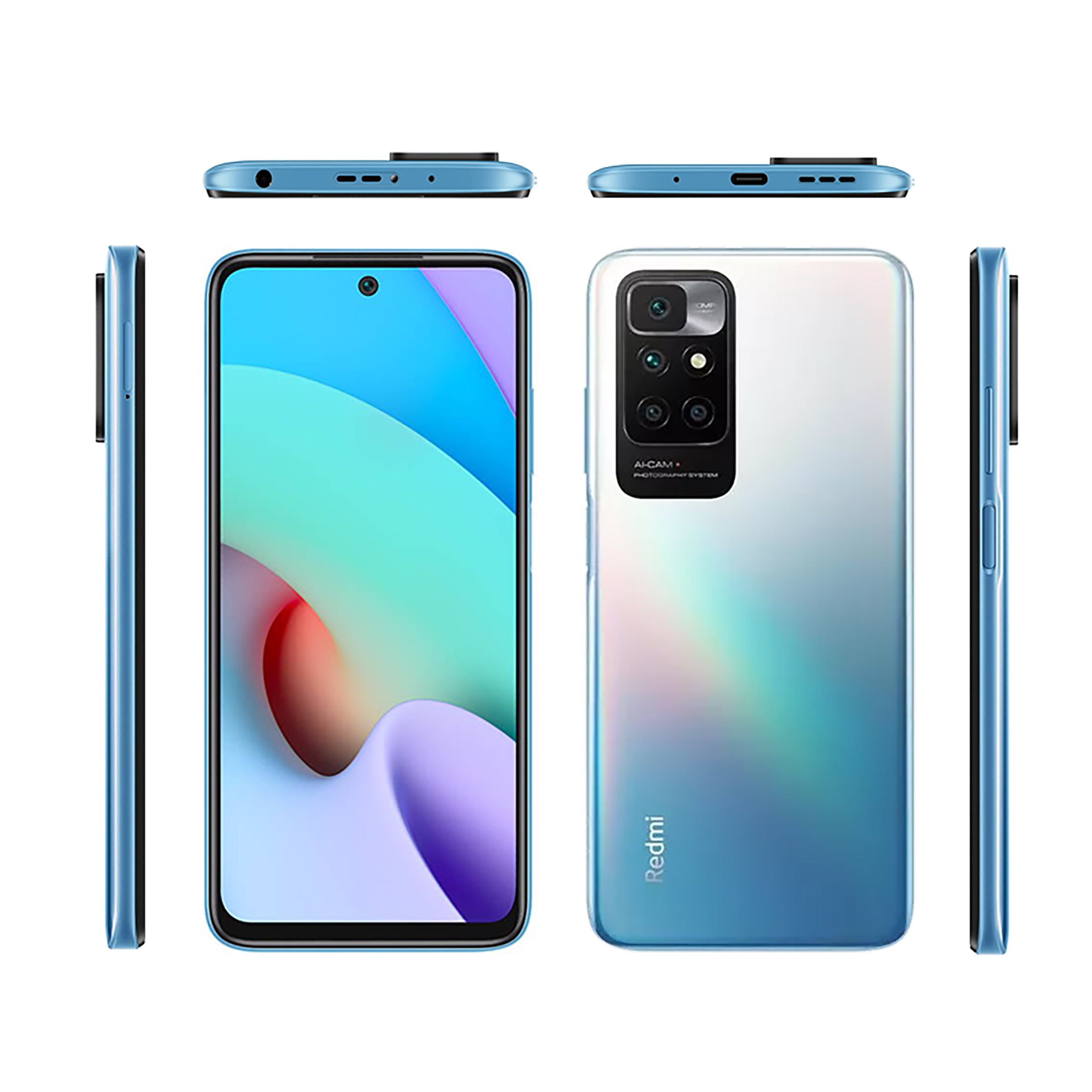 گوشی موبایل شیائومی مدل Redmi 10 21061119AG دو سیم‌ کارت ظرفیت 64 گیگابایت و رم 4 گیگابایت