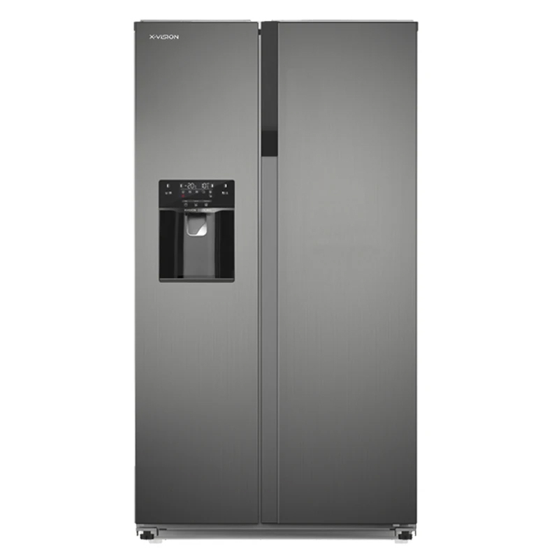 یخچال فریزر ساید بای ساید 27 فوت ایکس ویژن مدل HS550-WI/SI