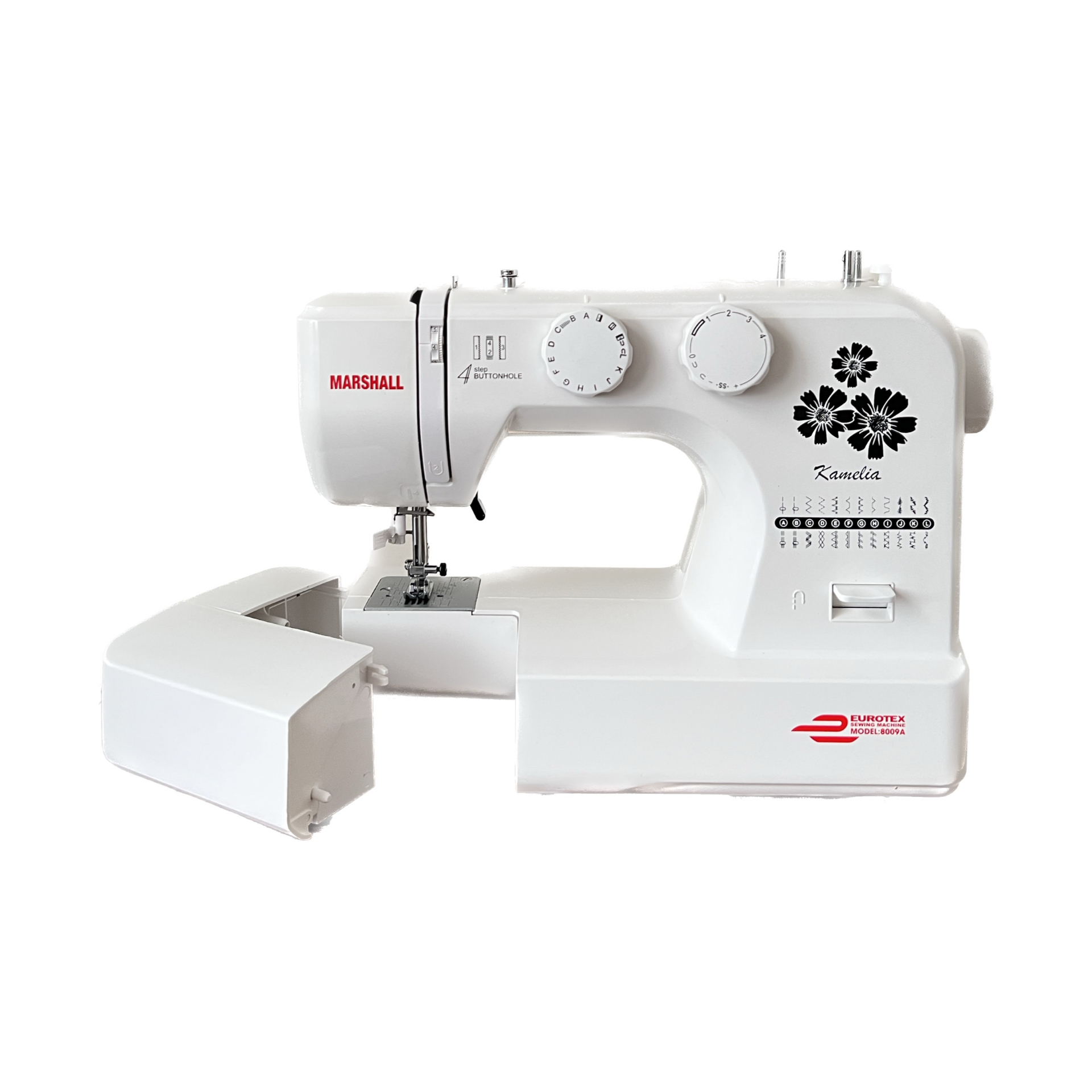 چرخ خیاطی مارشال مدل EUROTEX 8009A