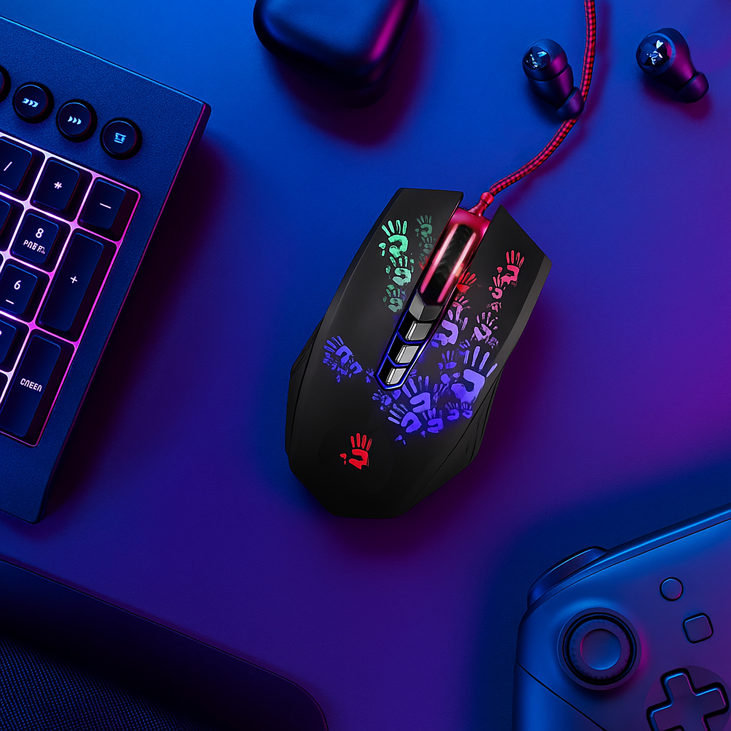 ماوس بی سیم مخصوص بازی بلادی مدل A60