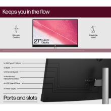 کامپیوتر همه کاره 23.8 اینچ اچ‌ پی مدل 24 CR0316nh-i3 1315U 16GB 512SSD UHD