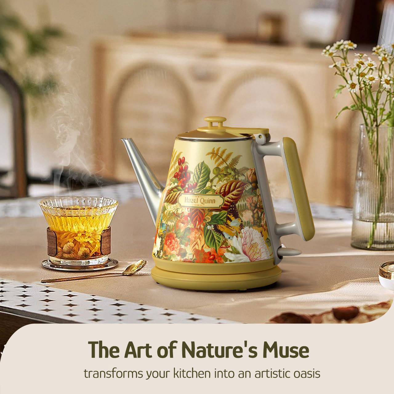 کتری برقی هازل کویین مدل XSH005 گنجایش 1 لیتر