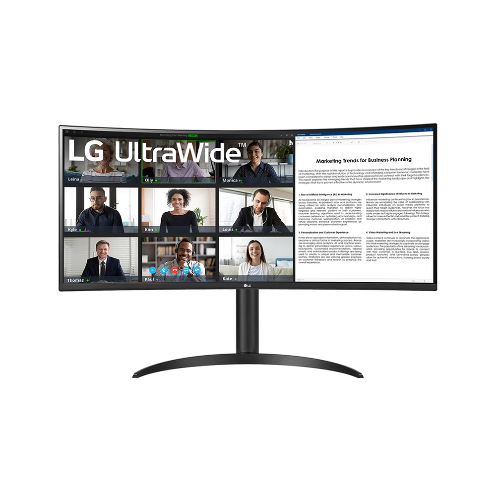 مانیتور 34 اینچ ال جی مدل 34WR55QK-B