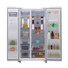 یخچال و فریزر ساید بای ساید 27 فوت اسنوا مدل S1Di-M200-S