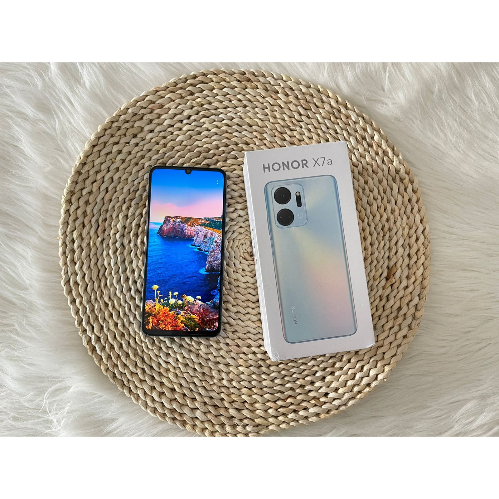 گوشی موبایل آنر مدل  X7a دو سیم کارت ظرفیت 128گیگابایت و رم 4 گیگابایت به همراه کاور