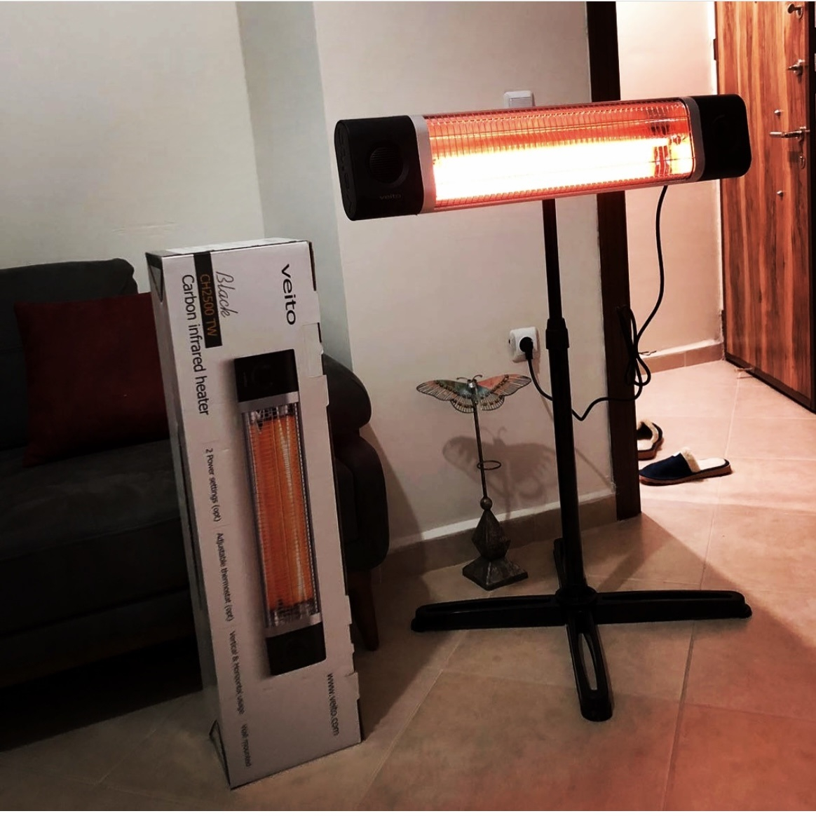 بخاری برقی دیواری ویتو مدل CH 2500 TW