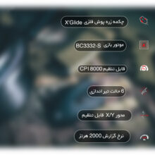 ماوس مخصوص بازی بلادی مدل J95s