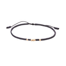 دستبند طلا 18 عیار مردانه گالری شیدا مجد مدل 5 البرنارد حدید