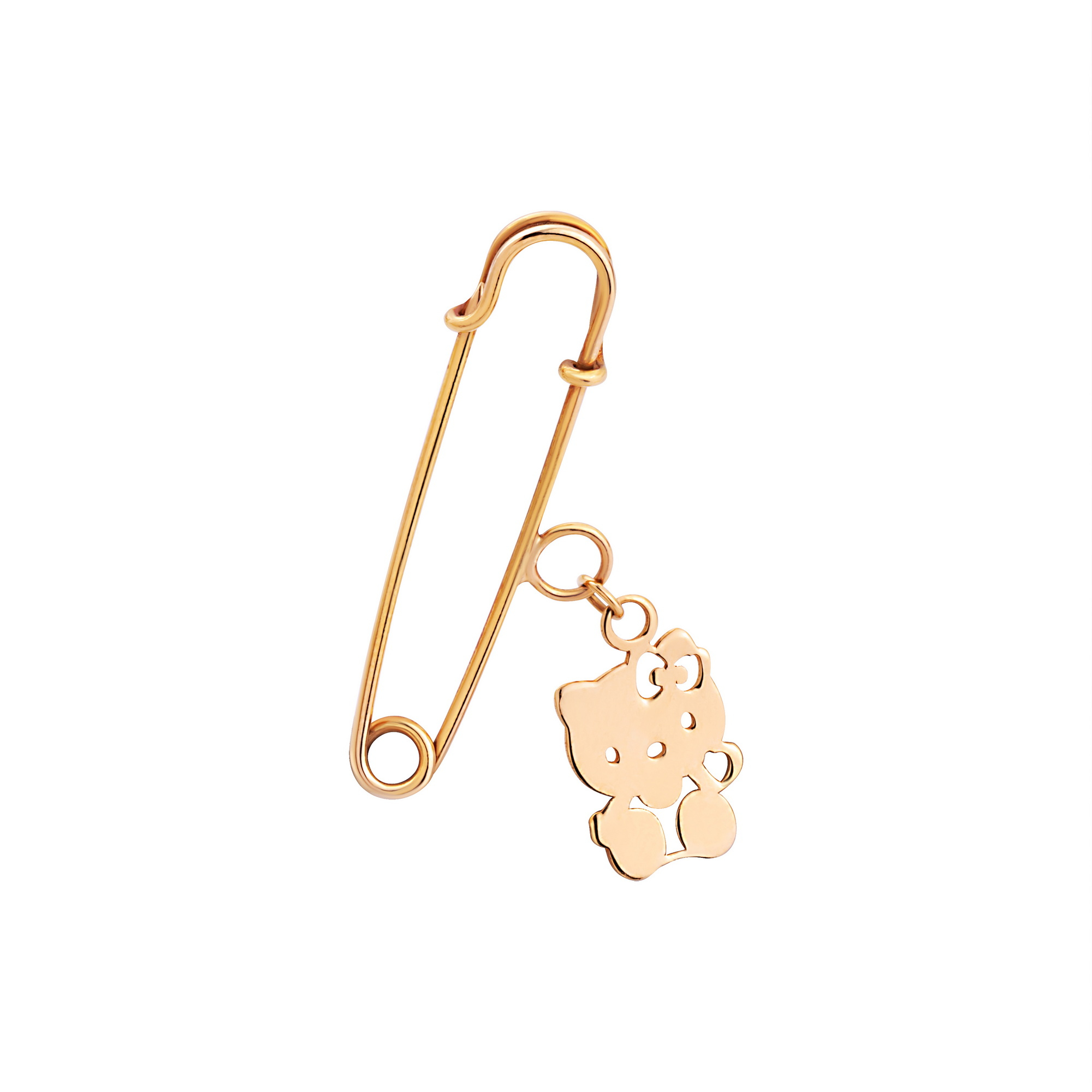 سنجاق سینه طلا 18 عیار زنانه گالری شیدا مجد مدل کیتی