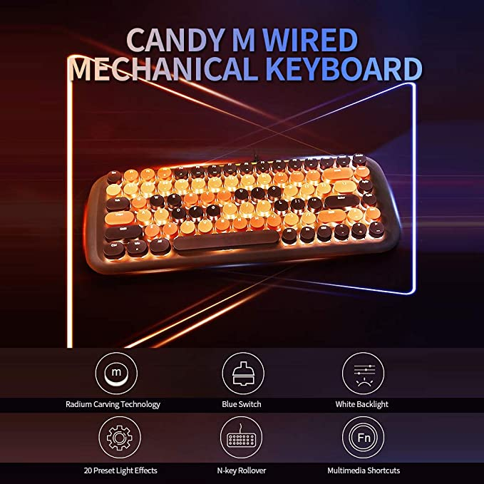 کیبورد مخصوص بازی مافی مدل Candy M