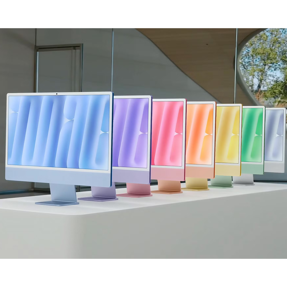 کامپیوتر همه کاره 24 اینچ اپل مدل iMac M4 8 Core-16GB RAM-256GB SSD