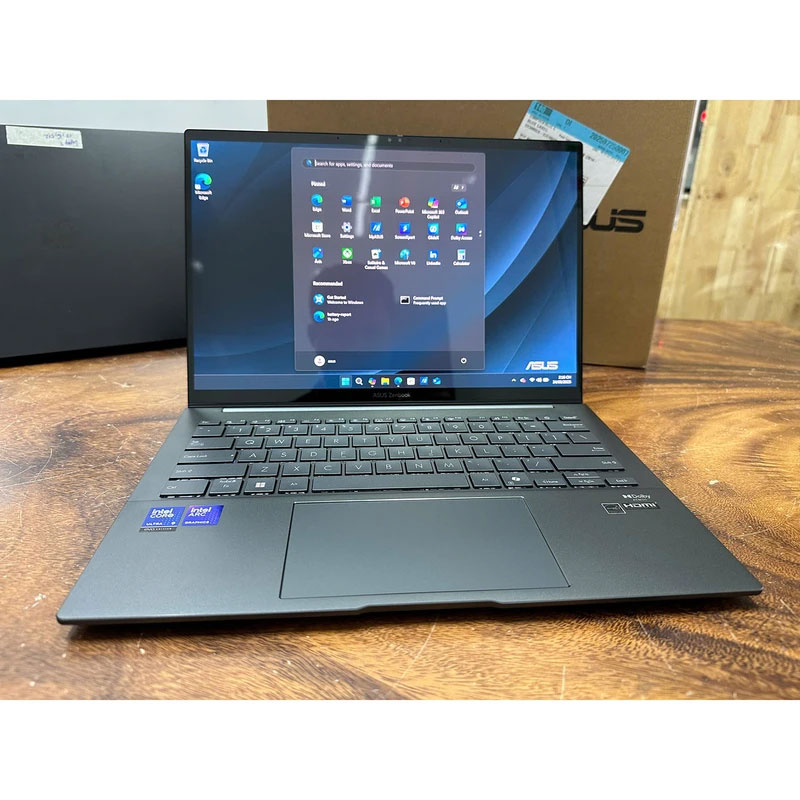 لپ تاپ 14 اینچی ایسوس مدل Zenbook 14 UX3405CA-U7512-Core Ultra 7 255H-16GB LPDDR5X-512GB SSD-OLED Touch-Backlit-W