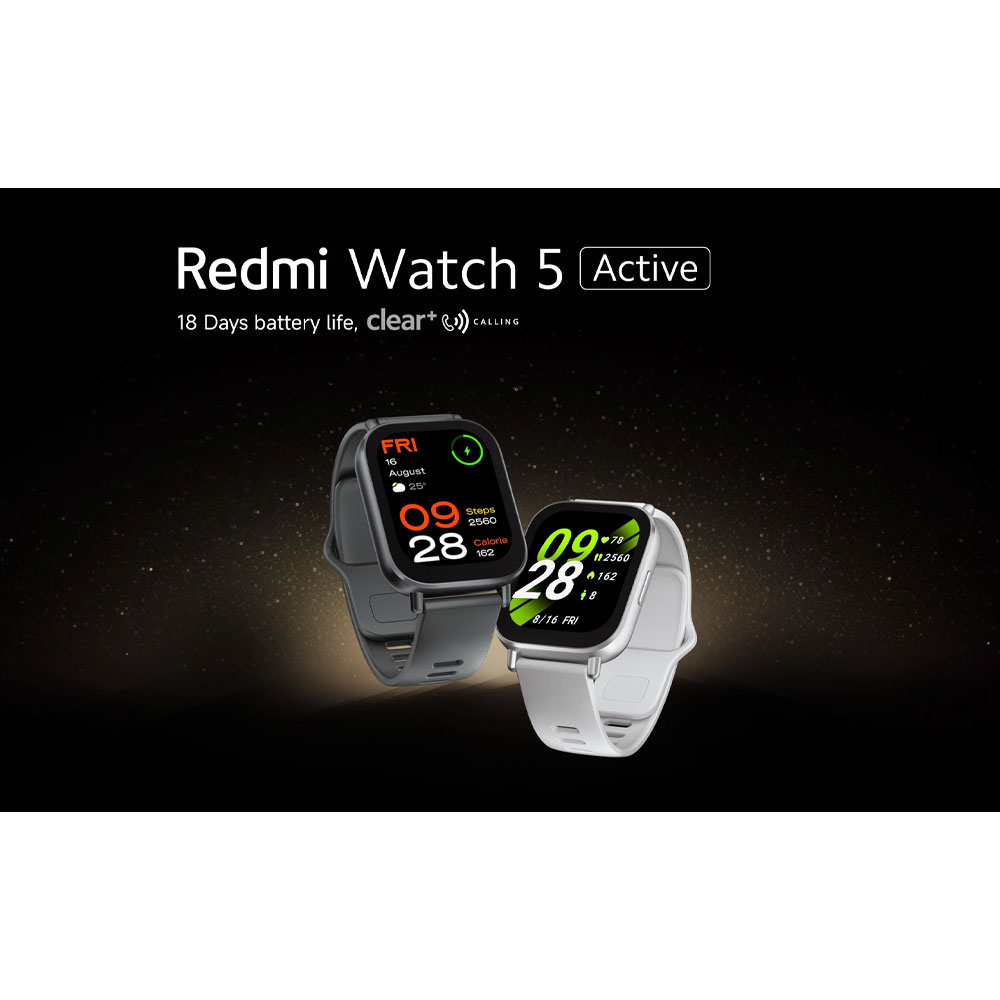 ساعت هوشمند 49 میلی متری شیائومی مدل Redmi Watch 5 Active بند پلاستیکی
