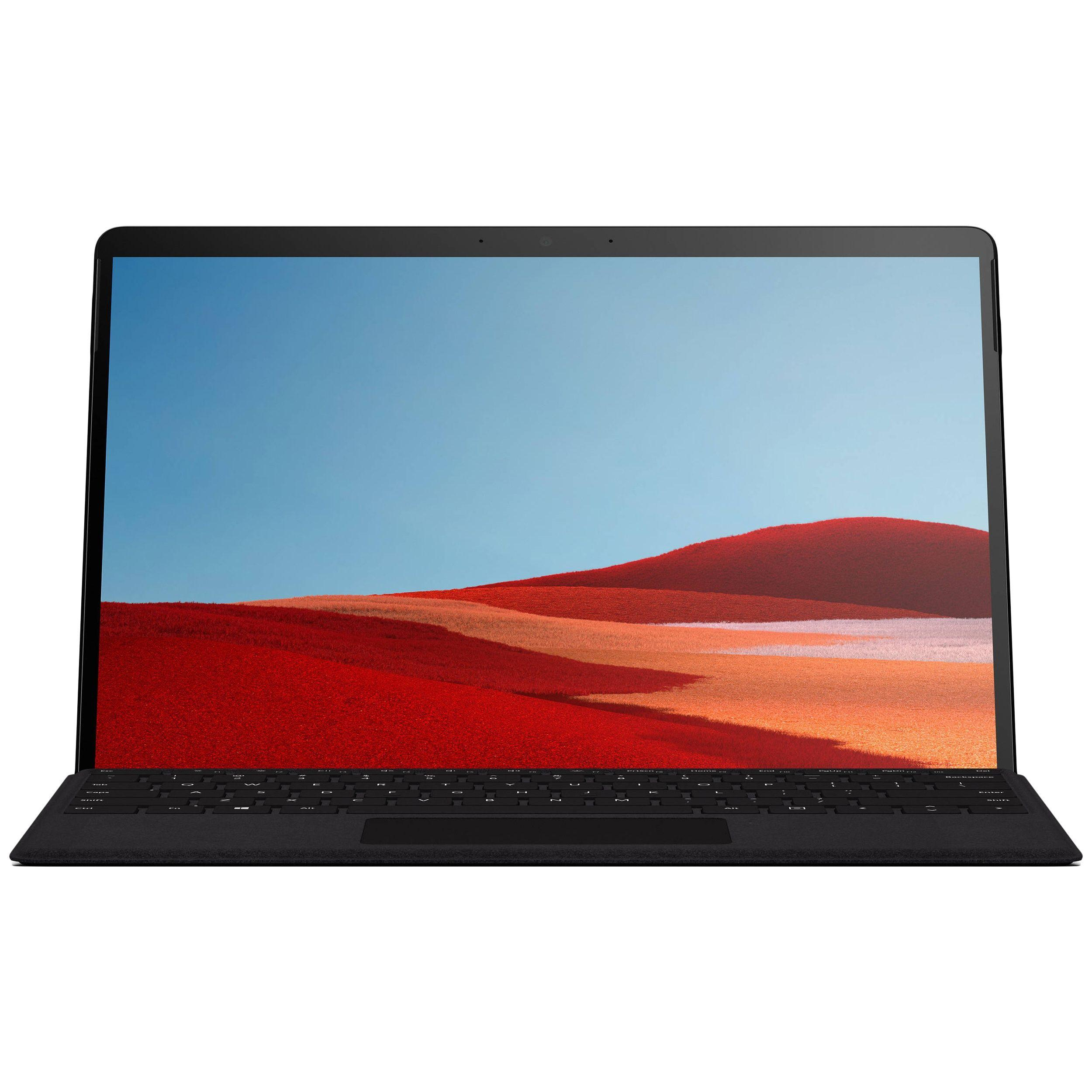 تبلت مایکروسافت مدل Surface Pro X LTE - D ظرفیت 512 گیگابایت به همراه کیبورد Black Type Cover