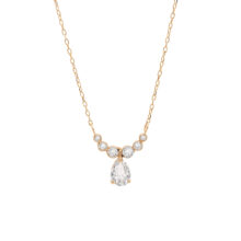 گردنبند طلا 18 عیار زنانه گالری شیدا مجد مدل  ارمغان زیرکن