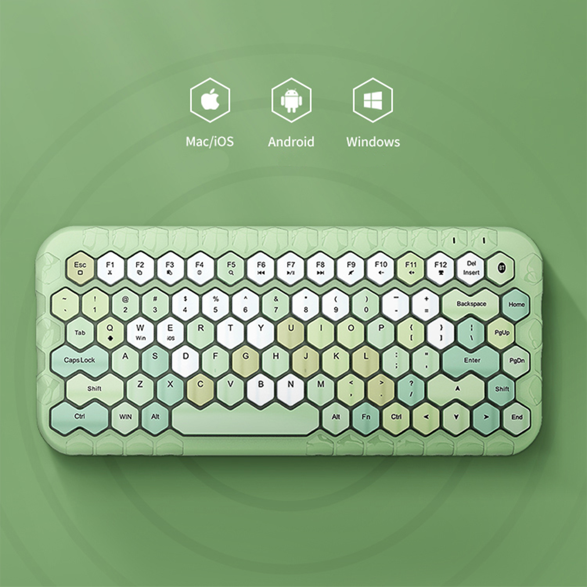 کیبورد بی سیم مافی مدل HONEY BT