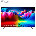 تلویزیون 100 اینچ کیو ال ای دی هوشمند ایکس ویژن مدل 100X25