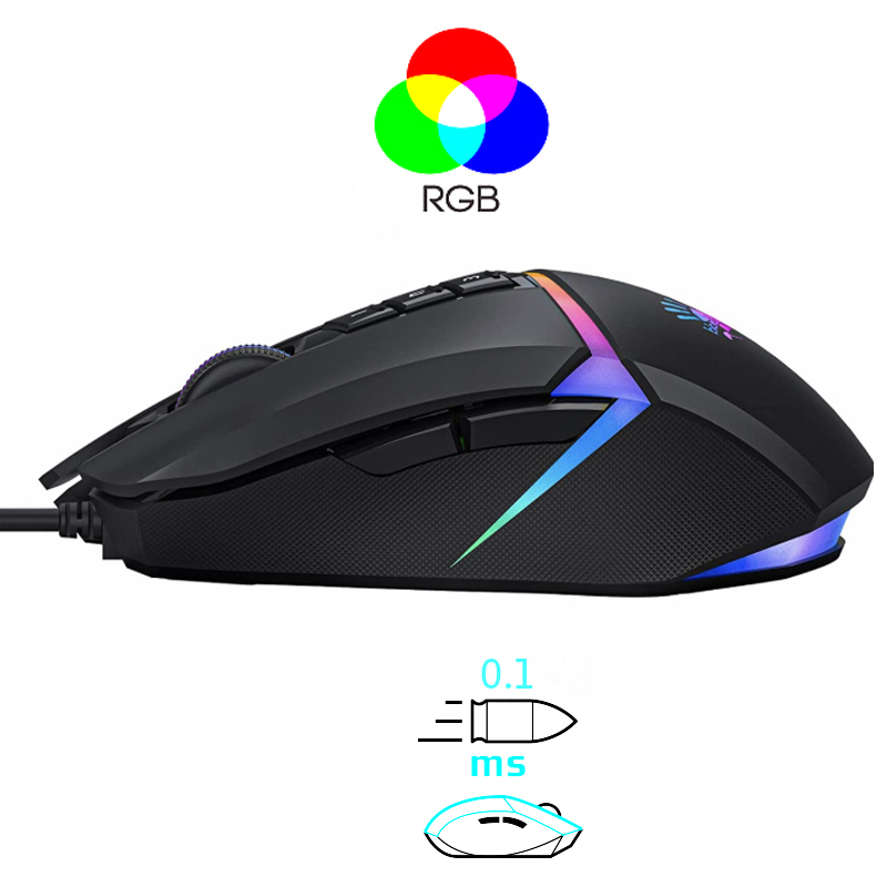 ماوس مخصوص بازی بلادی مدل W60 Max-RGB