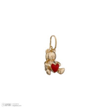 آویز گردنبند طلا 18 عیار زنانه گالری شیدا مجد مدل تدی