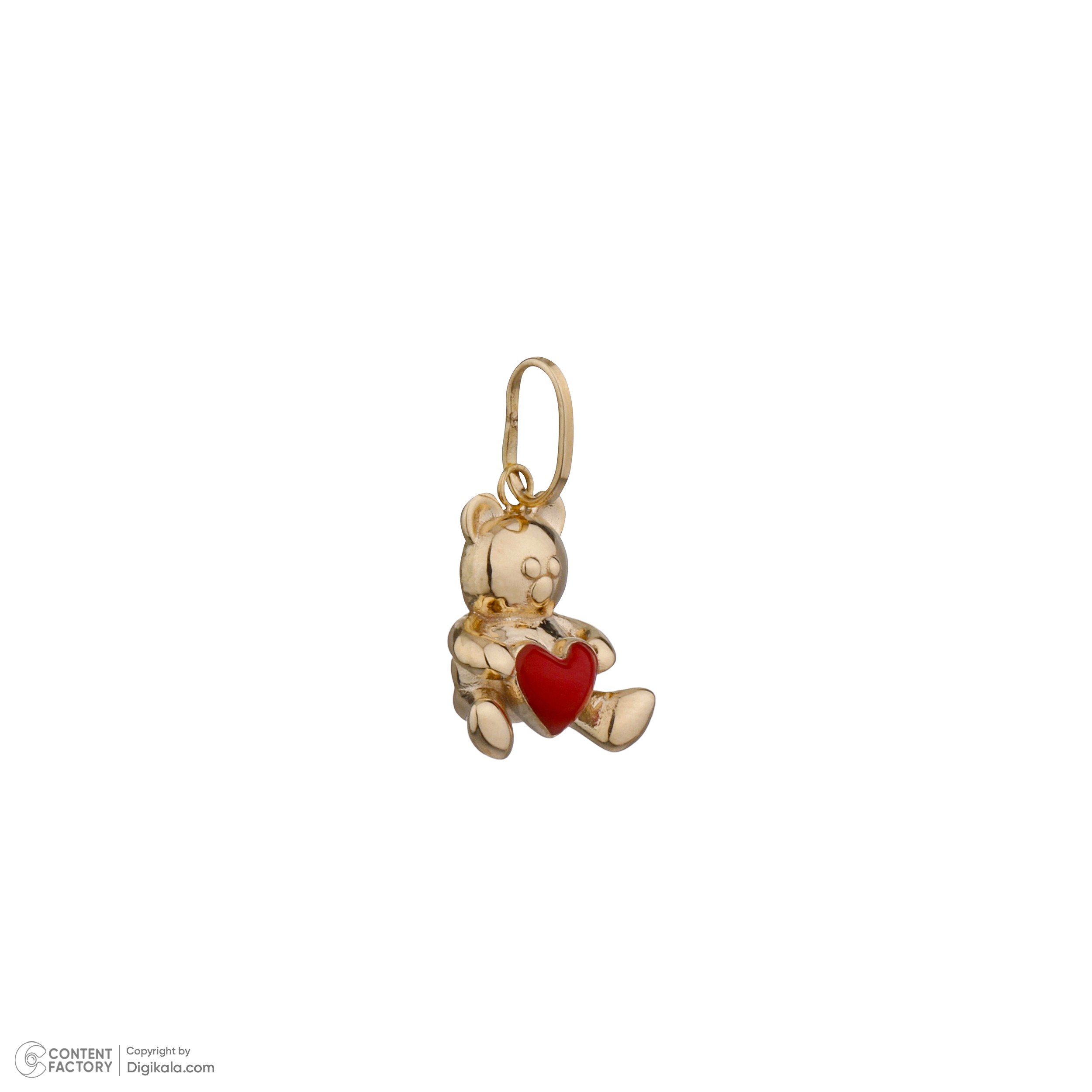 آویز گردنبند طلا 18 عیار زنانه گالری شیدا مجد مدل تدی