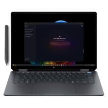 لپ تاپ 14 اینچی اچ‌ پی مدل OmniBook Ultra Flip 2-in-1 14t-FH000-Core Ultra 7 256V-16GB LPDDR5X-1TB SSD-OLED-Touch-Backlit-Fingerprint-W