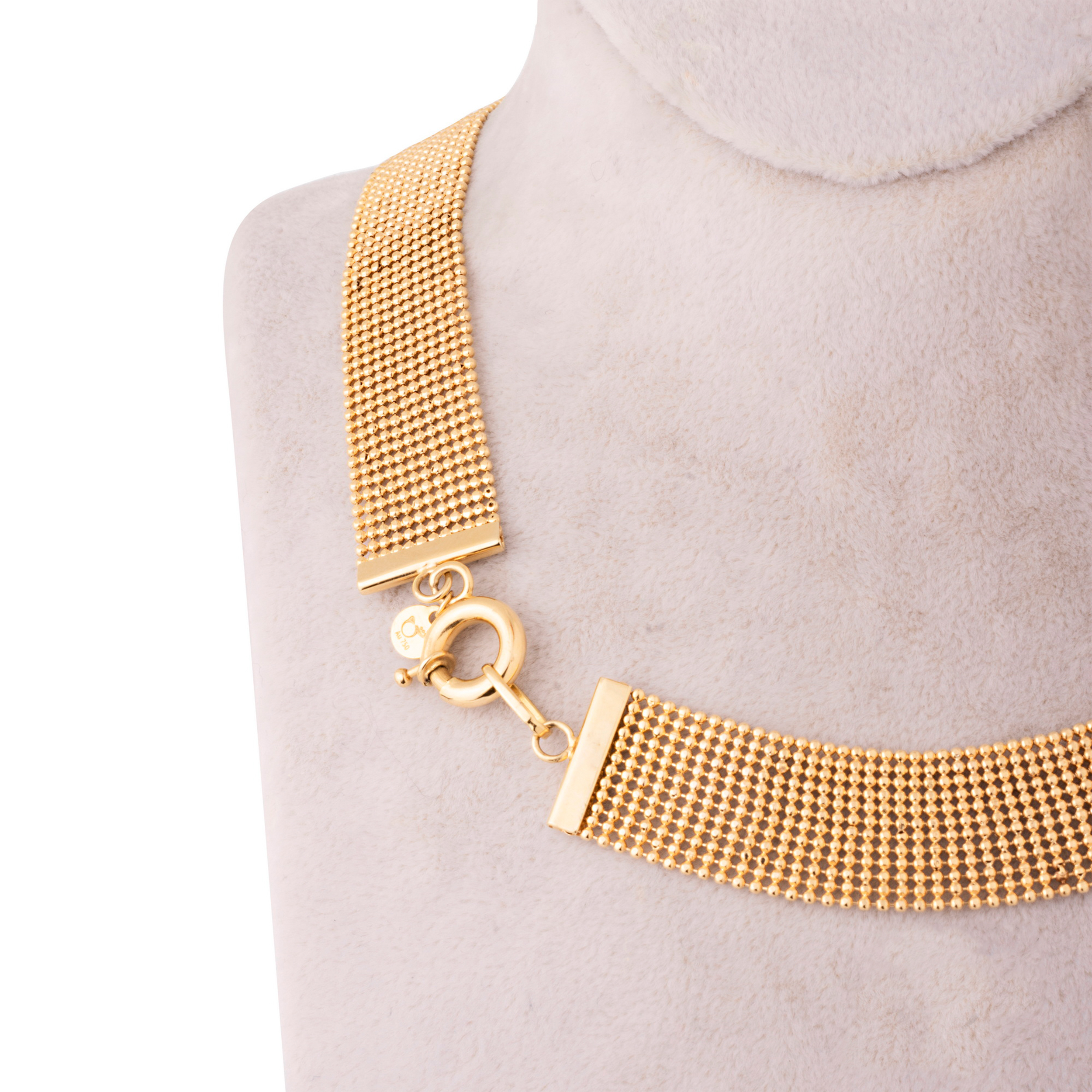 زنجیر طلا 18 عیار زنانه گالری شیدا مجد مدل پونتو پلاس