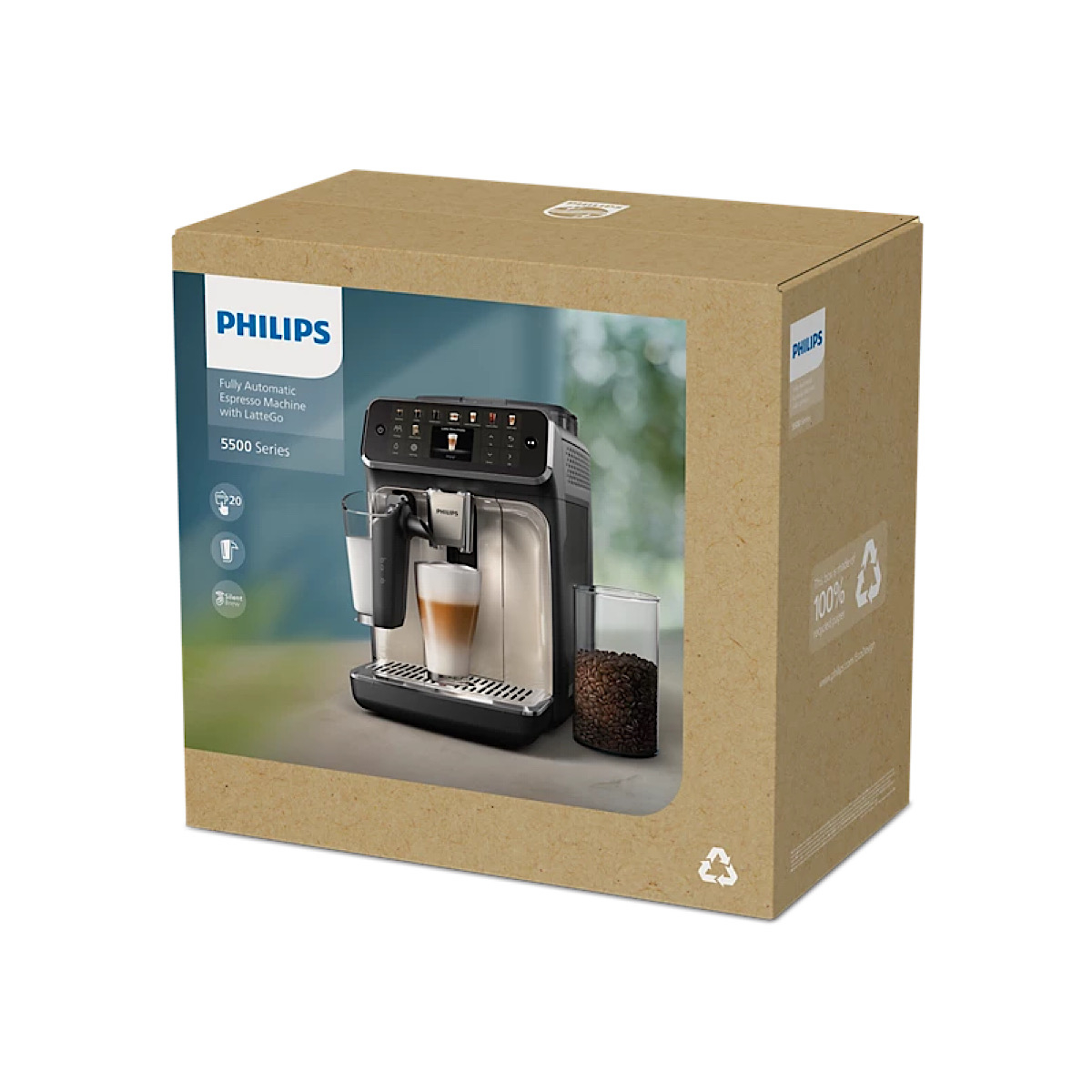 اسپرسو ساز 1.8 لیتری فیلیپس مدل EP5547/90