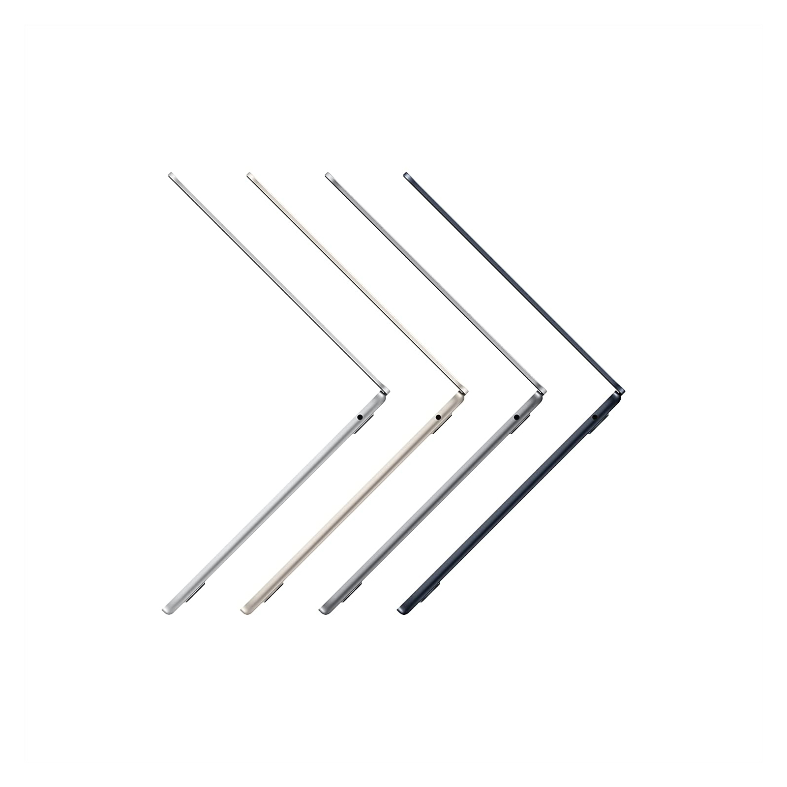 لپ تاپ 13.6 اینچی اپل مدل MacBook Air 2022-M2 16GB 256SSD