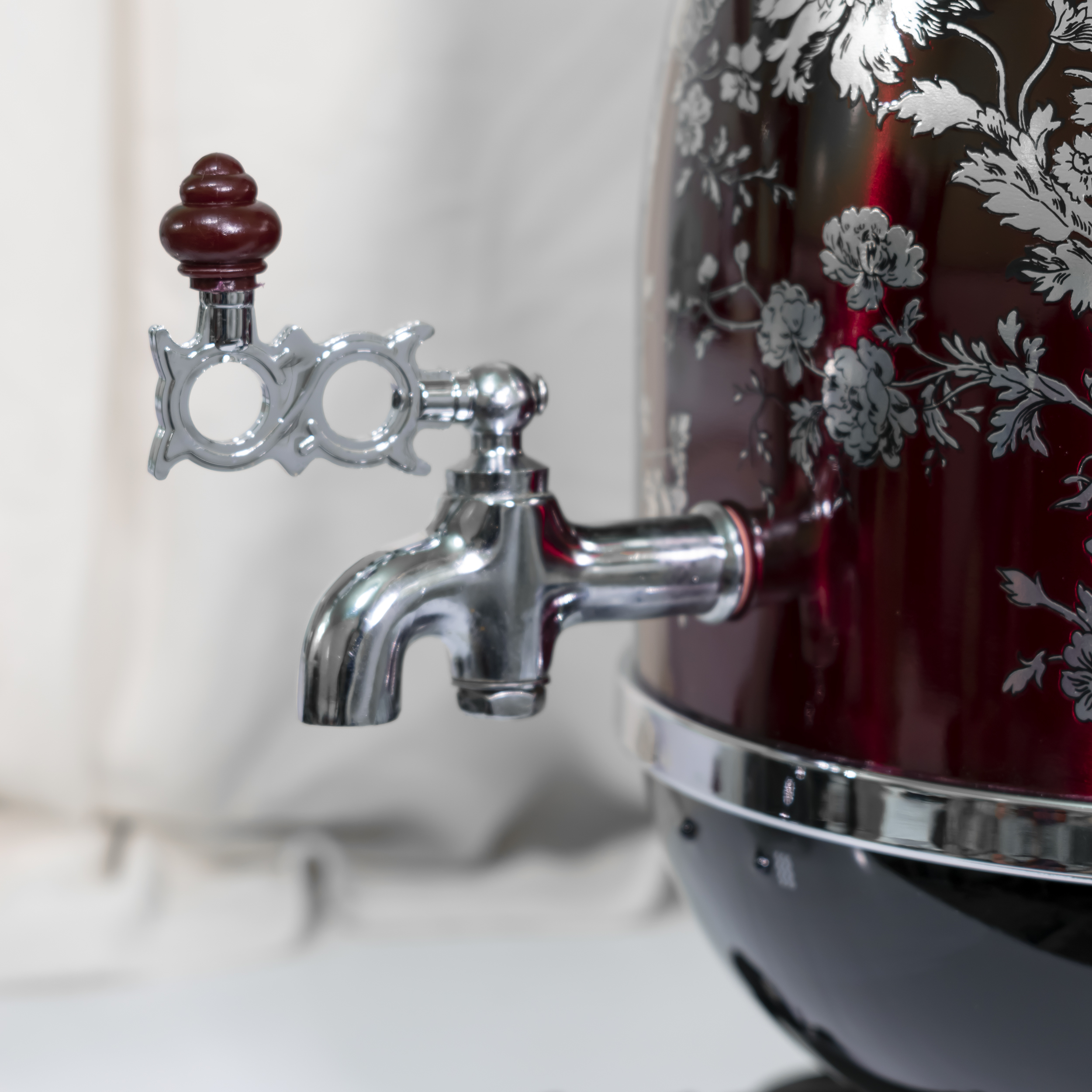 سماور برقی یورویوکس مدل ES2856JBR گنجایش 5 لیتر