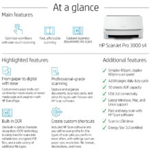 اسکنر اچ‌پی مدل ScanJet Pro 3000 s4