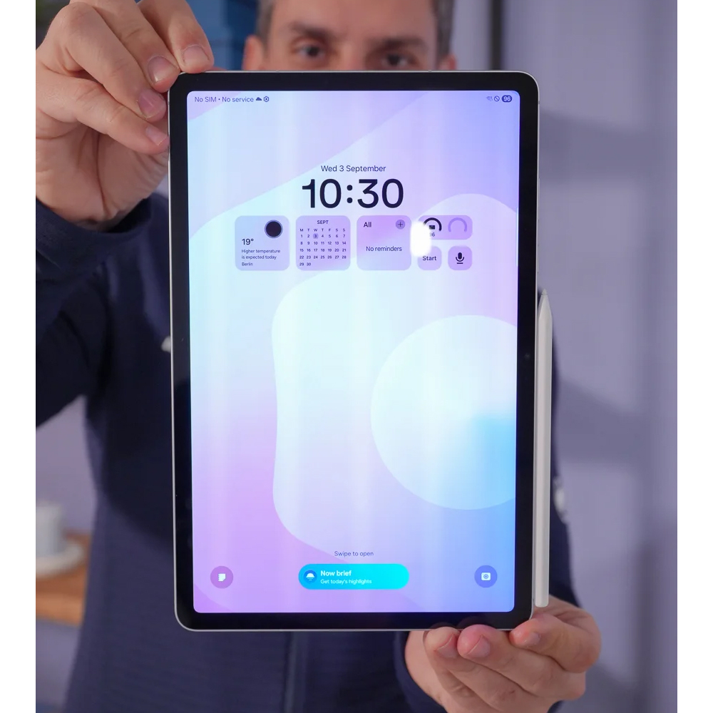تبلت ۱۱ اینچ سامسونگ مدل Galaxy Tab S11 Wi-Fi ظرفیت 128 گیگابایت و رم 12 گیگابایت، رزولوشن دوربین ۱۳ مگاپیکسل، پشتیبانی از قلم و کیبورد