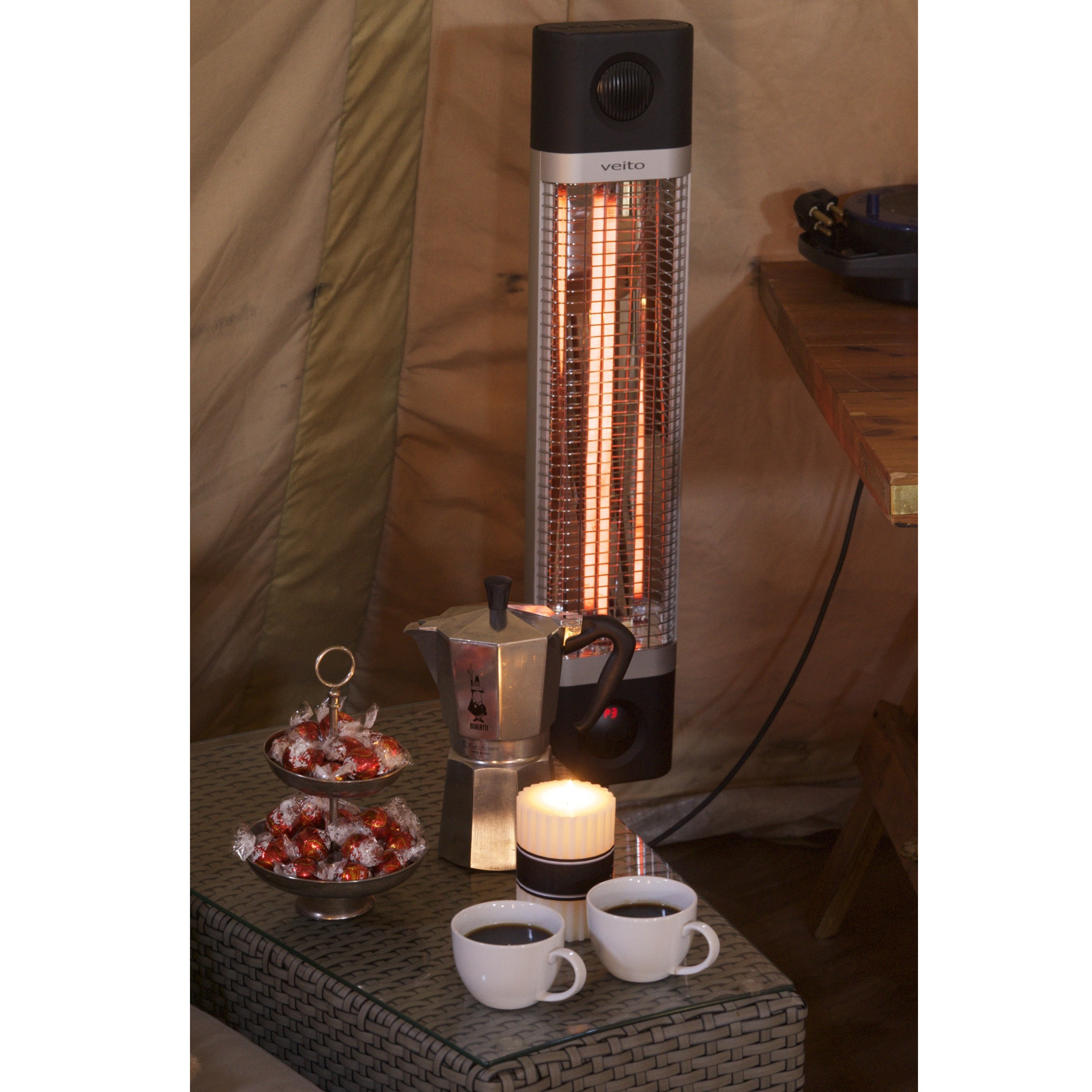 بخاری برقی ویتو مدل CH 2500 RE