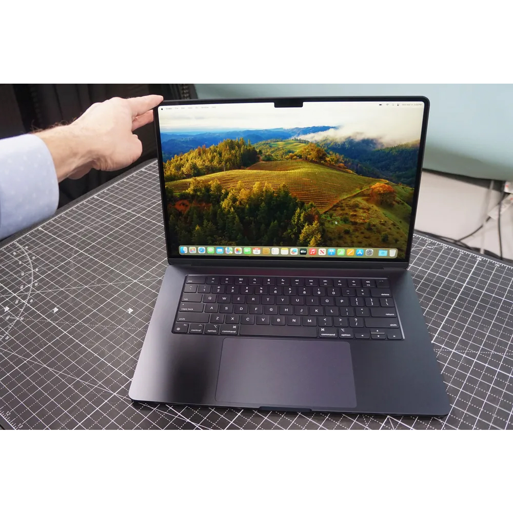 لپ تاپ 15.3 اینچی اپل مدل MacBook Air MRYM3 2024 LLA-M3-8GB RAM-256GB SSD