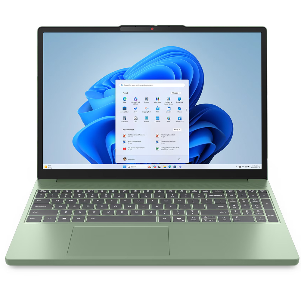 لپ تاپ 15.3 اینچی لنوو مدل IdeaPad Slim 3i 15IRH10-i7 13620H-8GB DDR5 4800MHz-512GB SSD-IPS