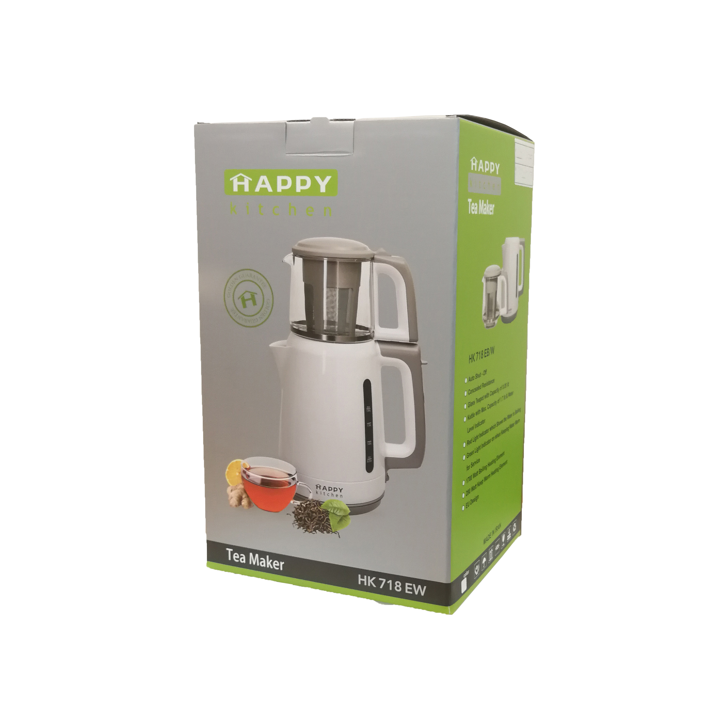 چای ساز هپی کیچن مدل HK718EW/B