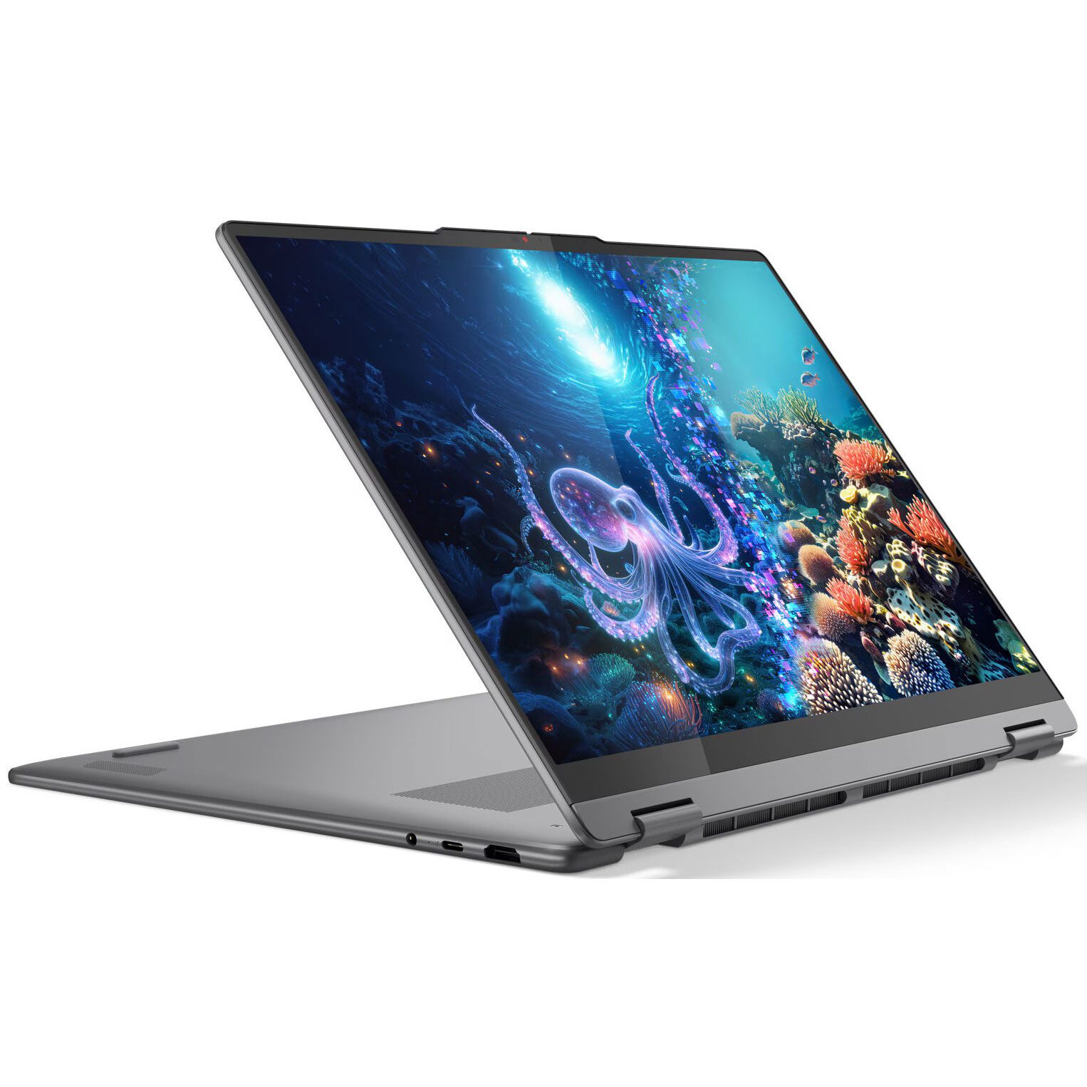 لپ تاپ 16 اینچی لنوو مدل Yoga 7 2-in-1 16ILL10-Core Ultra 5 226V-16GB LPDDR5x 8533MHz-512GB SSD-Touch