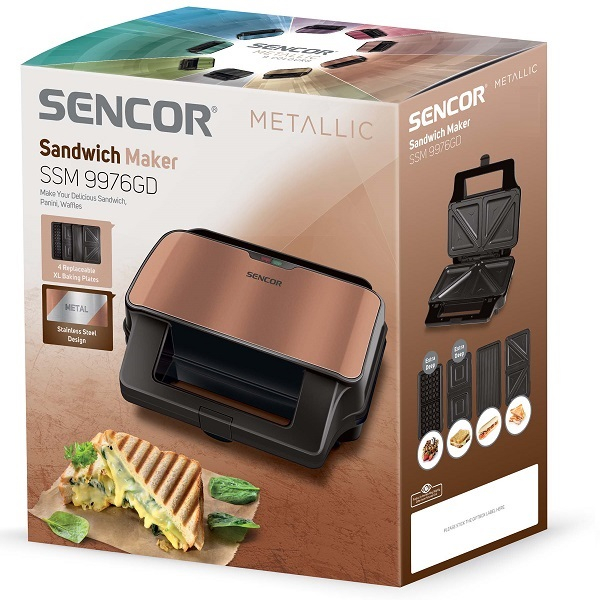 ساندویچ ساز سنکور مدل SSM 9976GD