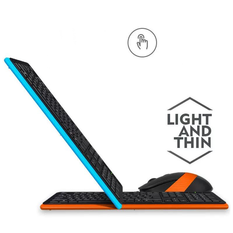 کیبورد و ماوس ای فورتک مدل F_1O1O