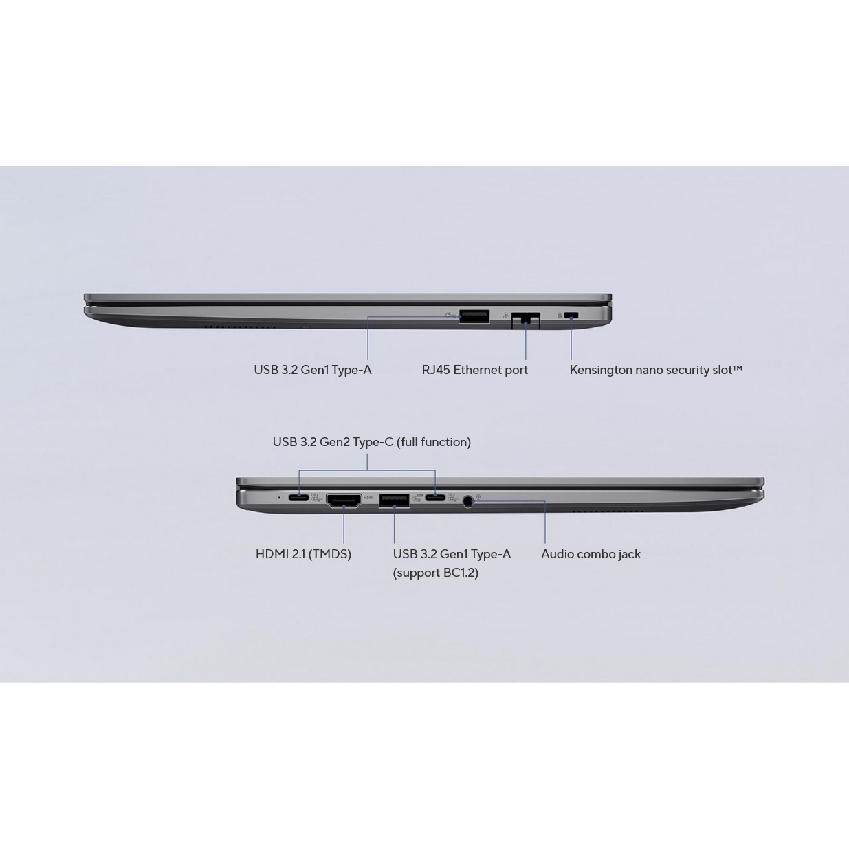 لپ تاپ 14 اینچی ایسوس مدل ExpertBook P3 P3405CVA-I516512G5D-i5 13420H-16GB DDR5 5200MHz-512GB SSD-IPS-Fingerprint