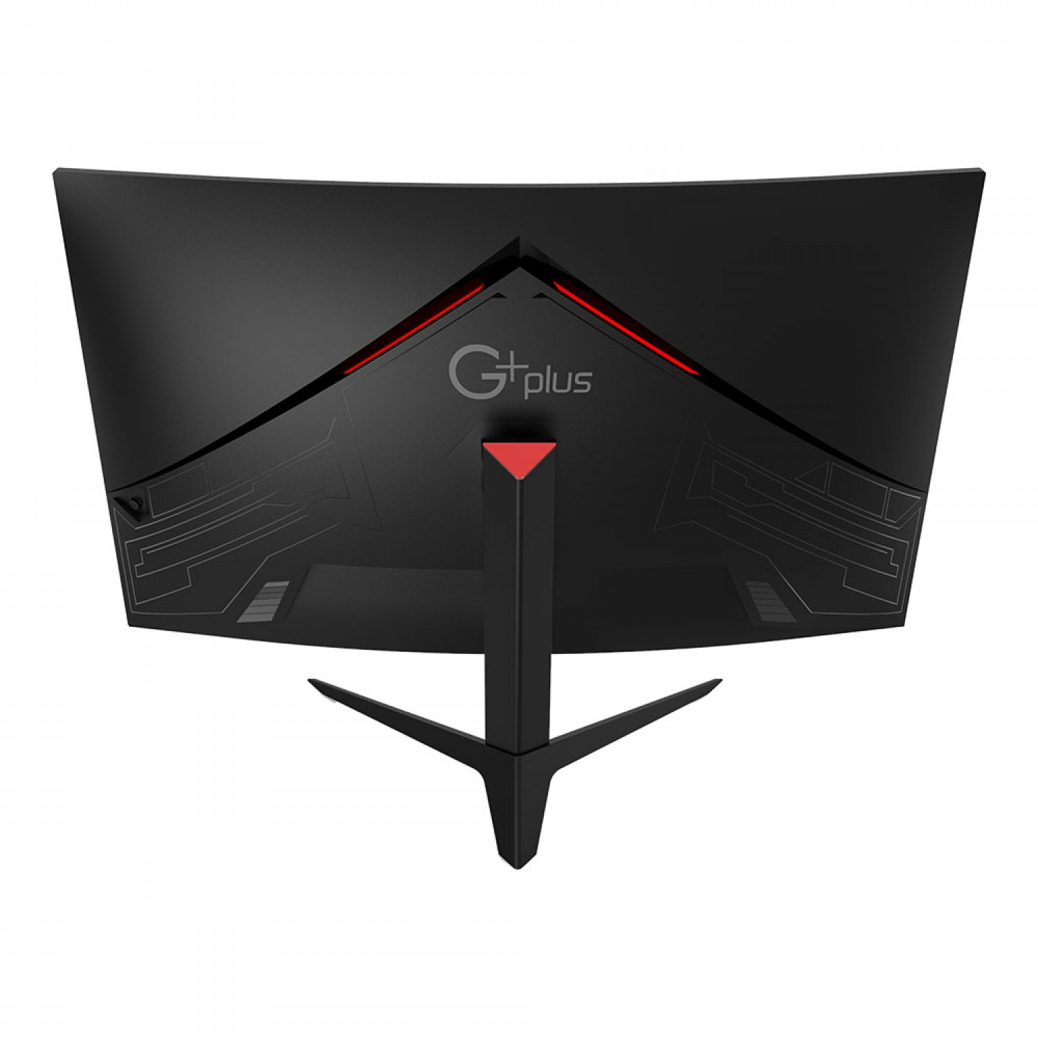 مانيتور خمیده مخصوص بازی جی پلاس مدل GGM-L328QN سايز 32 اينچ