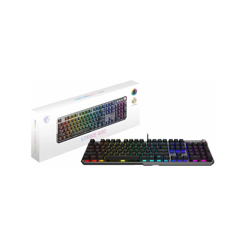 کیبورد مخصوص بازی ام اس آی مدل STRIKE 600 Silent