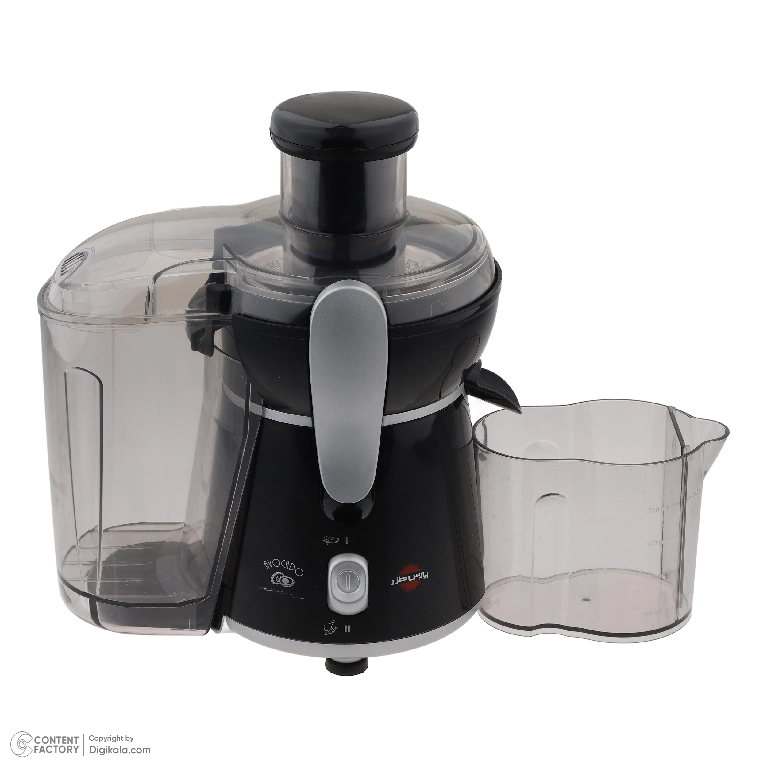 آب میوه گیری پارس خزر مدل آواکادو