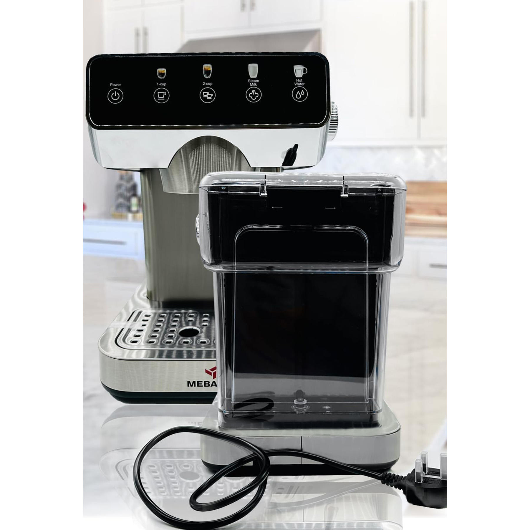 اسپرسو ساز 1.2 لیتری مباشی مدل ME-ECM2113