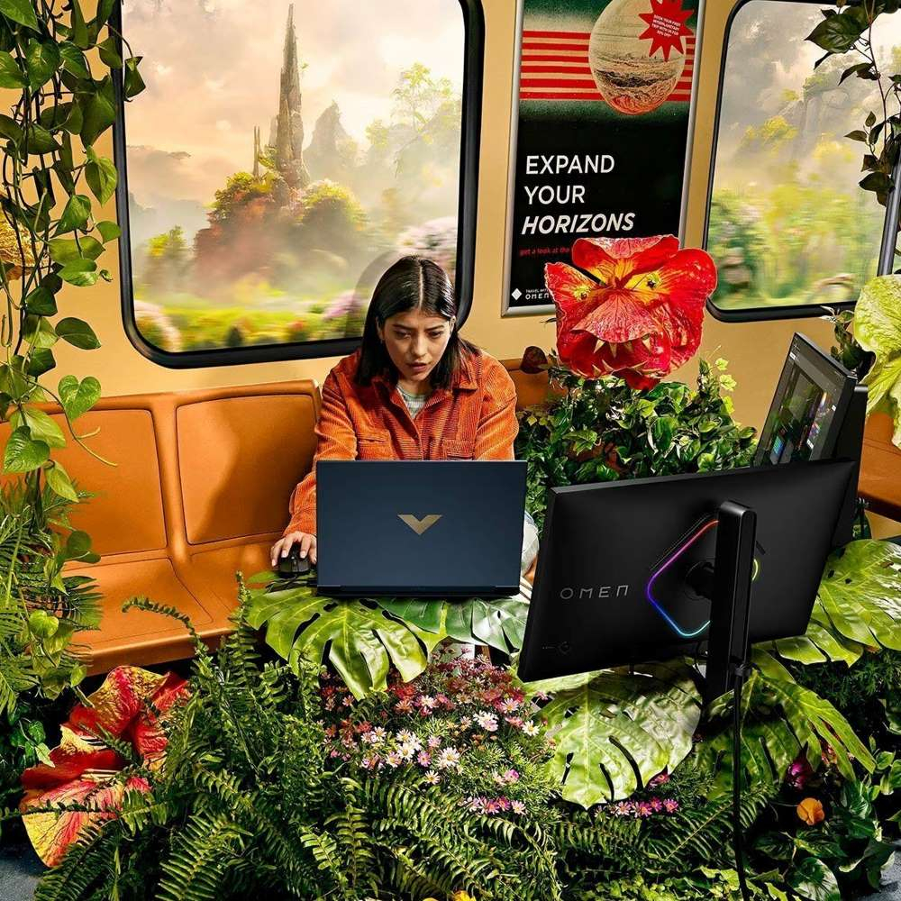 لپ تاپ 16.1 اینچی اچ‌ پی مدل Victus 16 Gaming Laptop R1015-i7 14700HX-16GB DDR5-1TB SSD-RTX4050-FHD