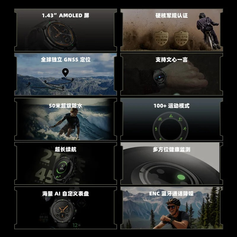 ساعت هوشمند بلک شارک مدل GS3