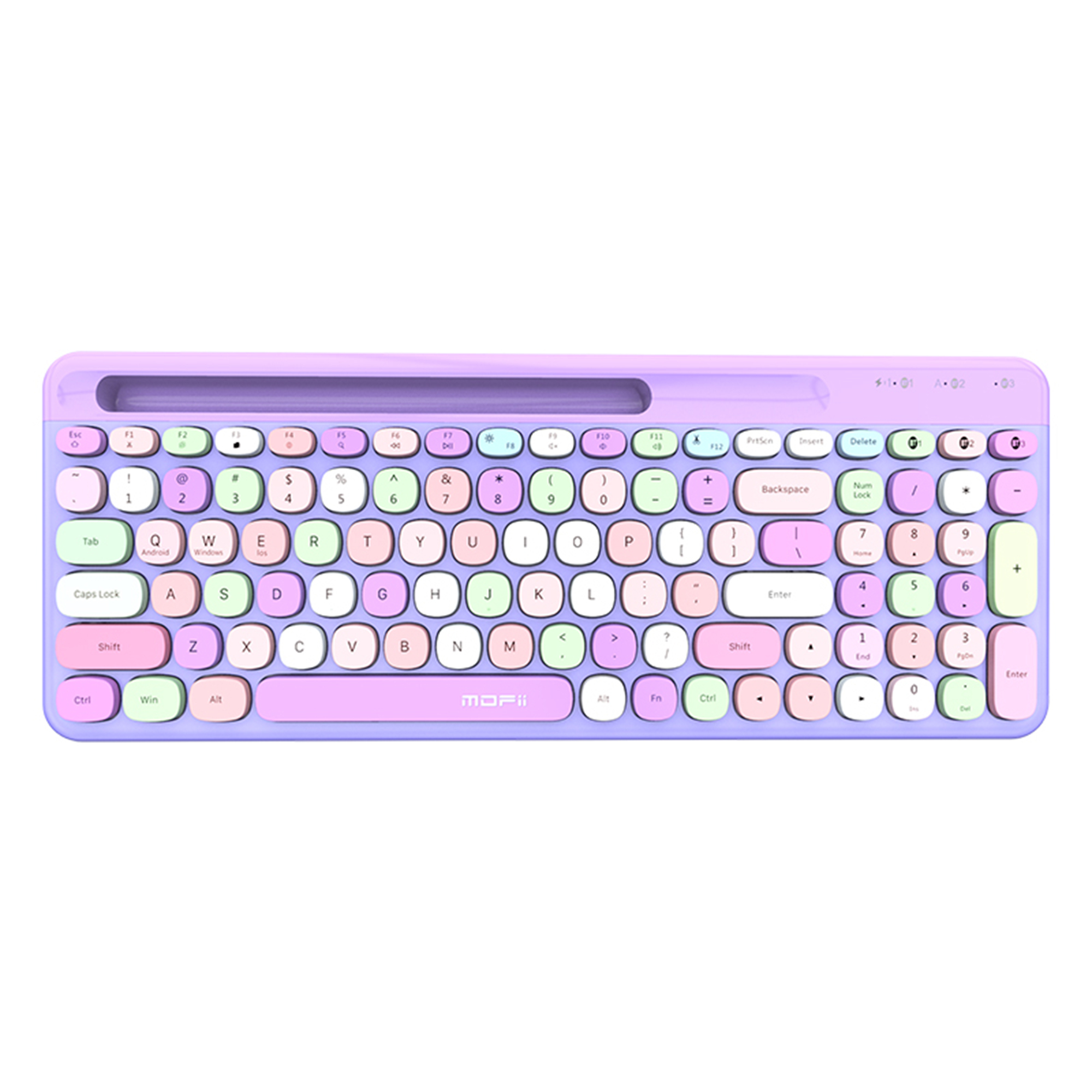 کیبورد بی سیم مافی مدل 888BT، سوییچ ممبران، Tenkeyless